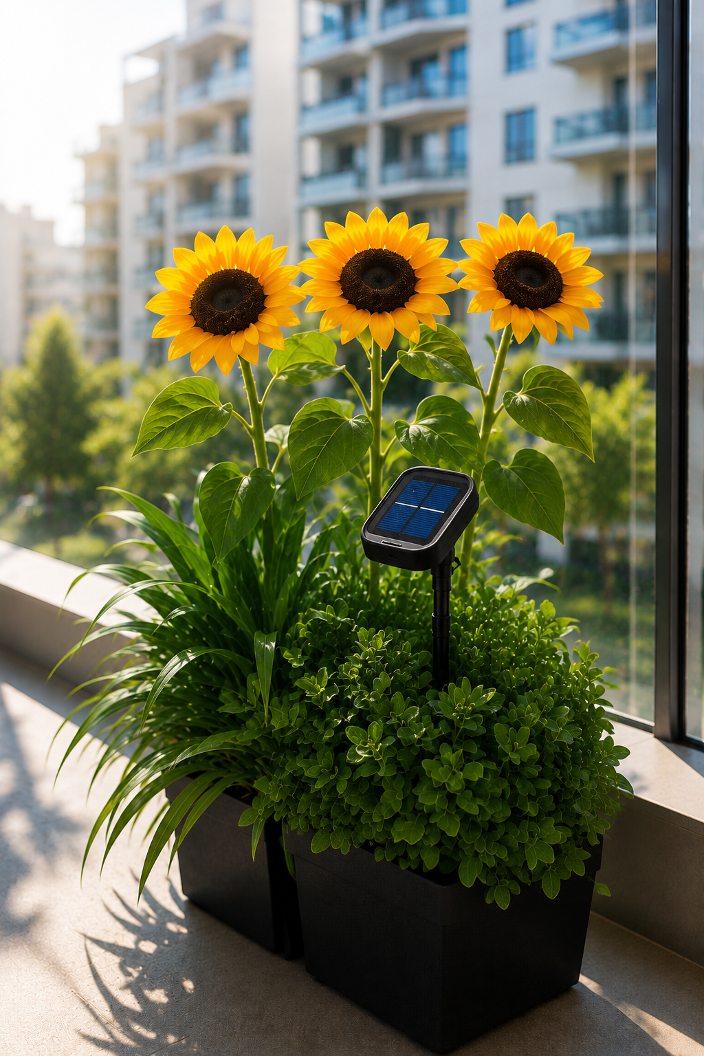 RAMO DE GIRASOLES SOLARES