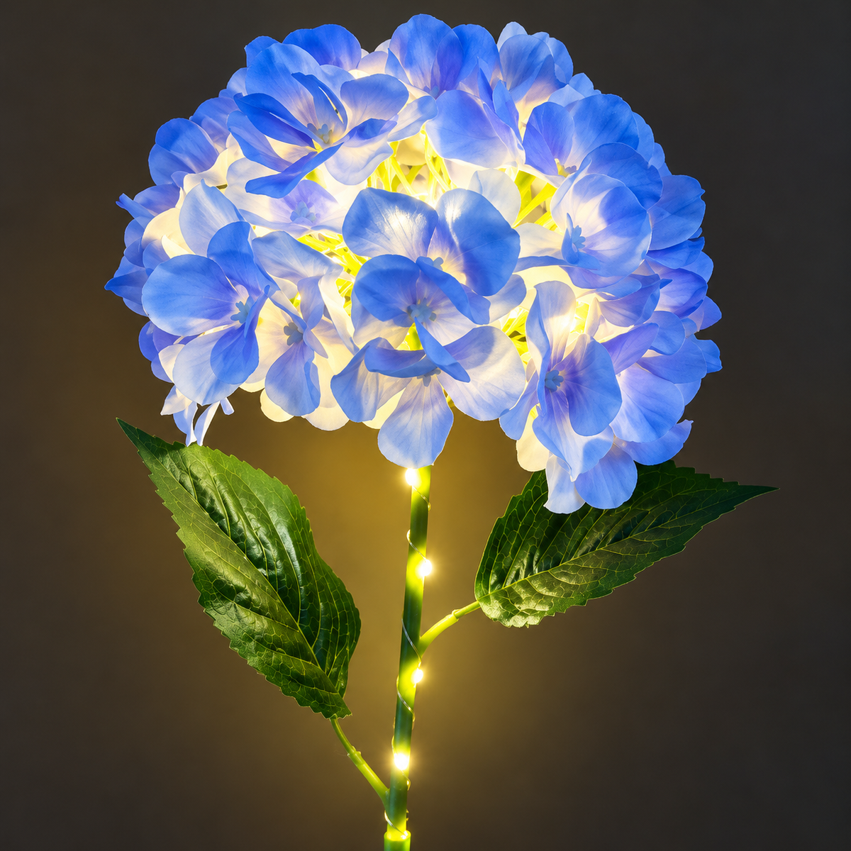 RAMO DE HORTENSIAS SOLARES