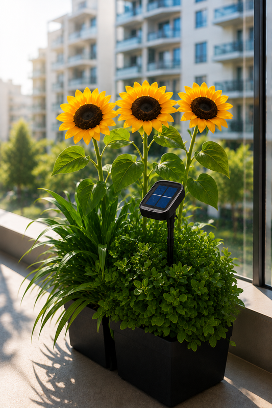 RAMO DE GIRASOLES SOLARES