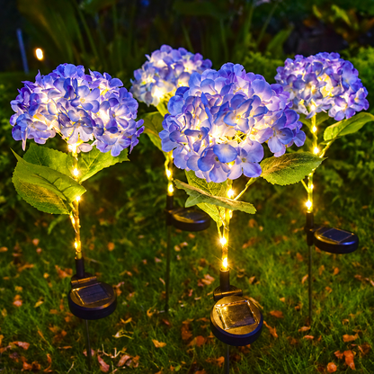 RAMO DE HORTENSIAS SOLARES