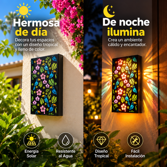 LAMPARA SOLAR JARDIN ENCANTADO