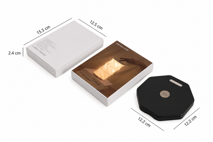 LAMPARA LED ORIGAMI PLEGABLE 3 TONOS DE LUZ